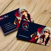 Free Fashion Business Card Template