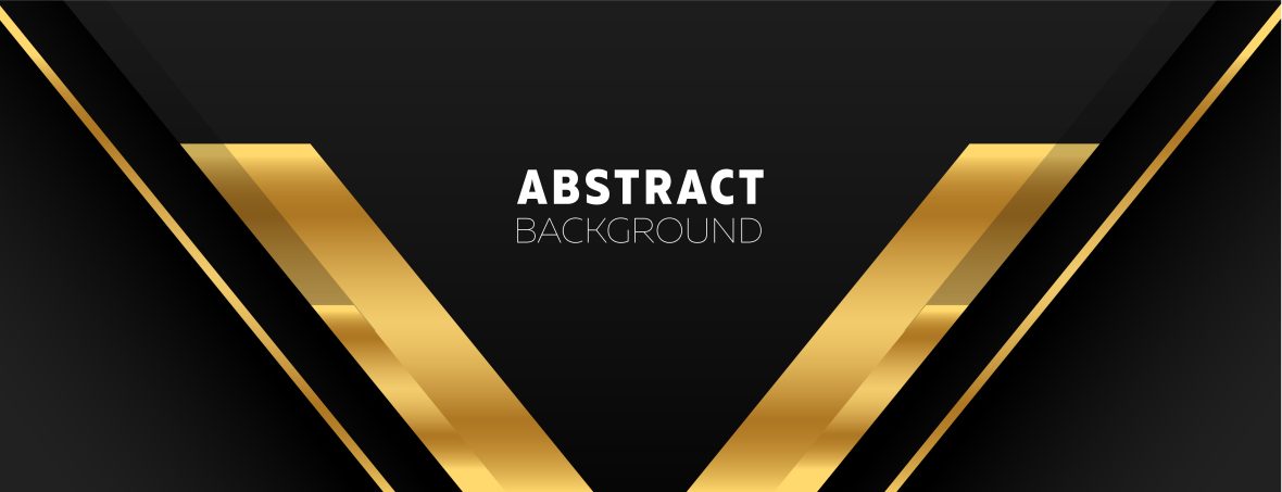 Free Golden and Black Abstract Background Vector