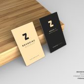 Free Professional Business Card Mockup PSD