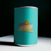 Tin Can Design Mockup Download