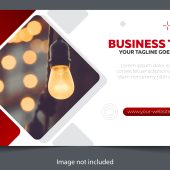 Global business free banner template