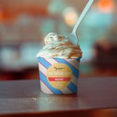 Ice Cream Cup Design Mockup