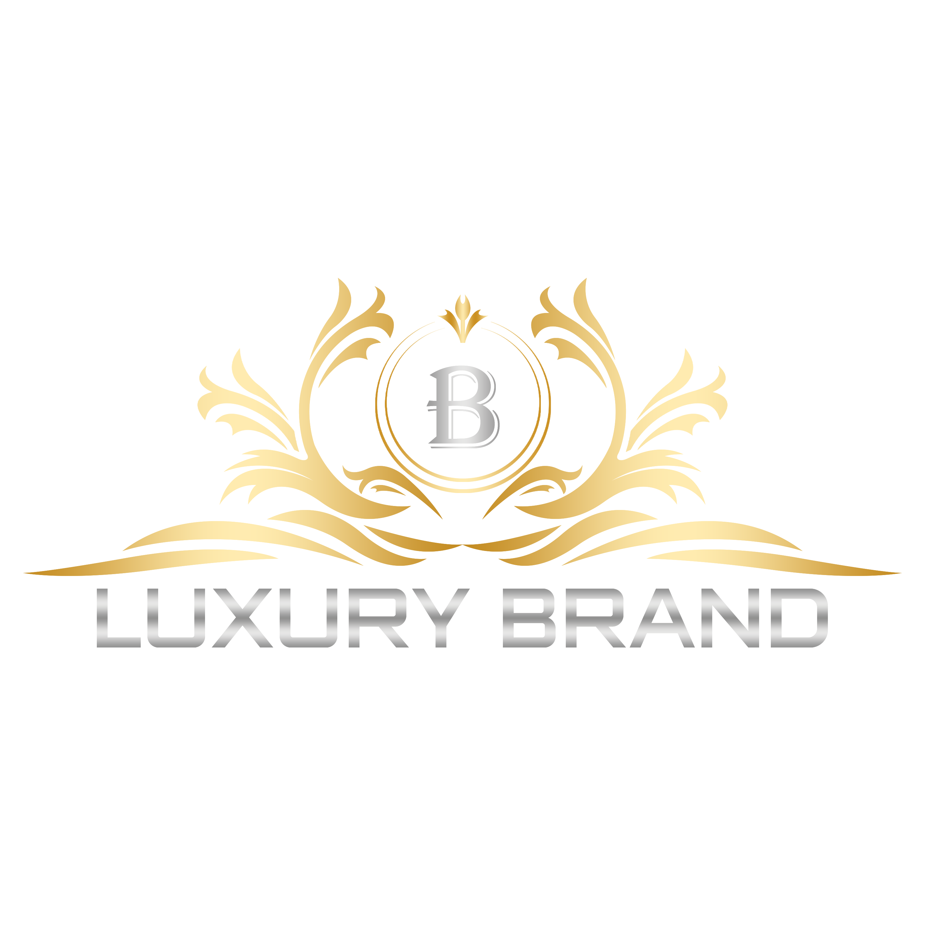 Luxury Brand Logo Design Transparent PNG