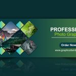 Photographer Web Banner Template Design