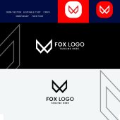 Fox Logo Design Template