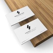 Simple Business Card Mockup Template