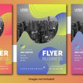 Simple Colorful Flyer Design