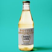 Soda Bottle Label Design Mockup