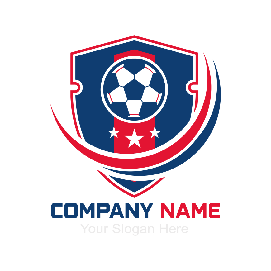 Sport Club Badge Logo Design GraphicsFamily
