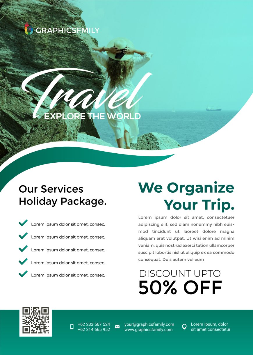 Travel Sale Flyer Template Download