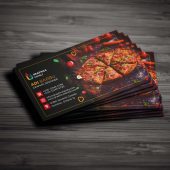 Business Card Template for Restaurant Owner