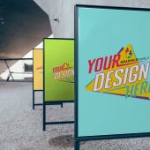 Street Poster Design Mockup