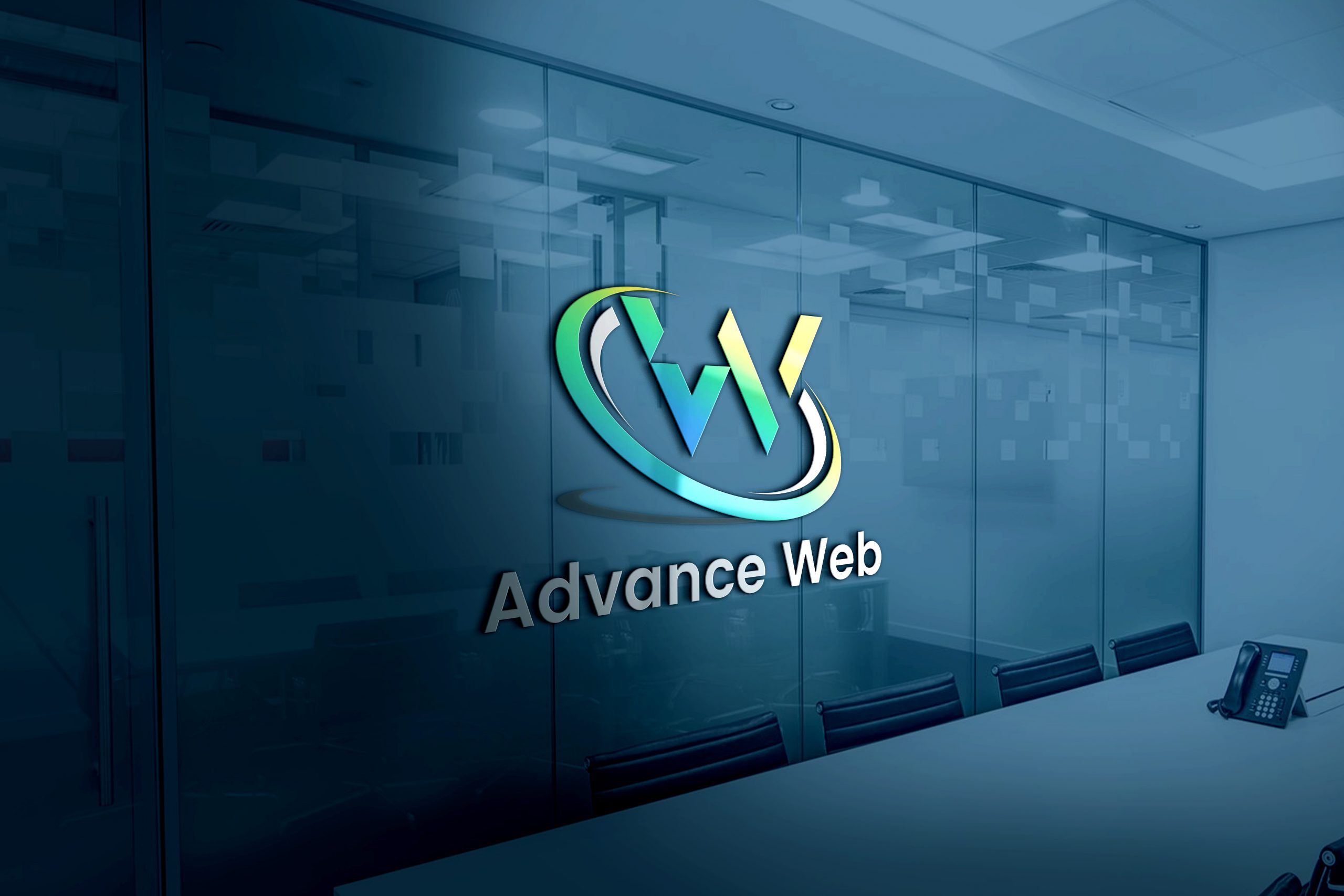 Free Advanced Web Logo Design Template