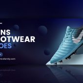 Shoes Sale Facebook Cover Design Template