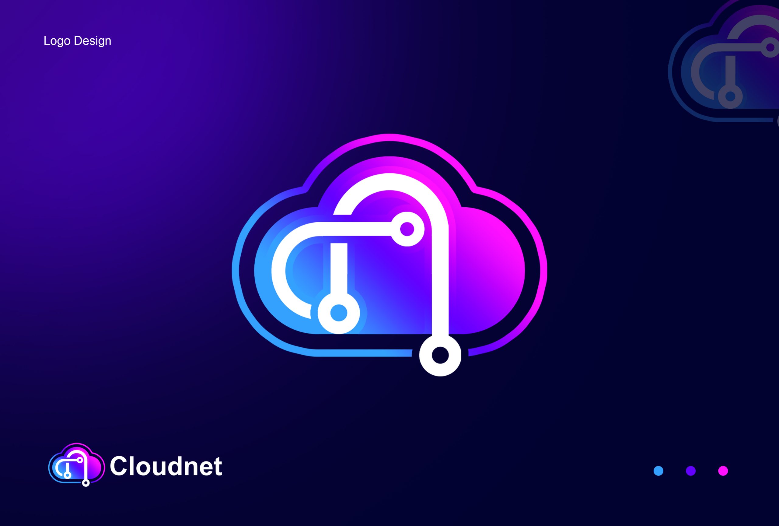 Cloudnet Logo Design Download