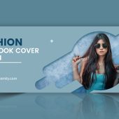 Fashion Model Facebook Cover Design