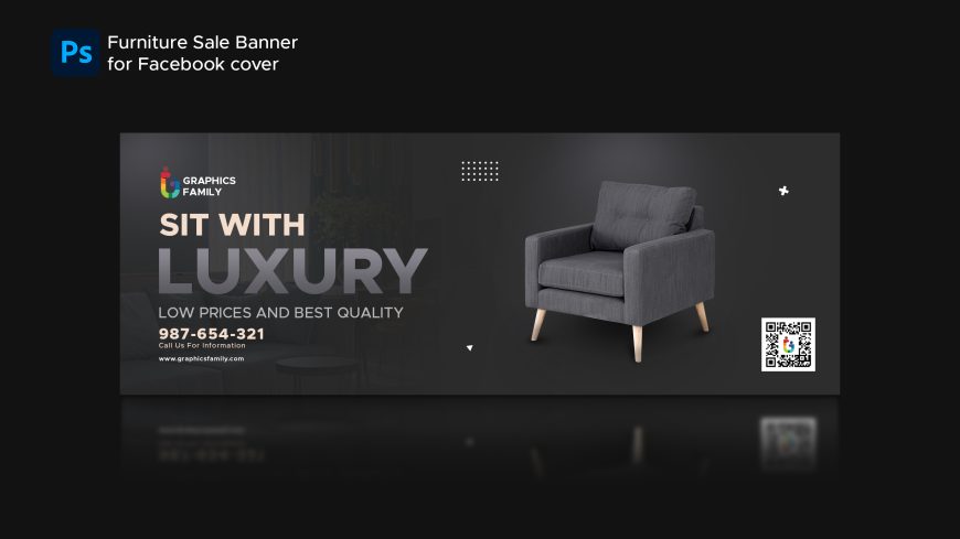 Furniture Sale Banner for Facebook cover