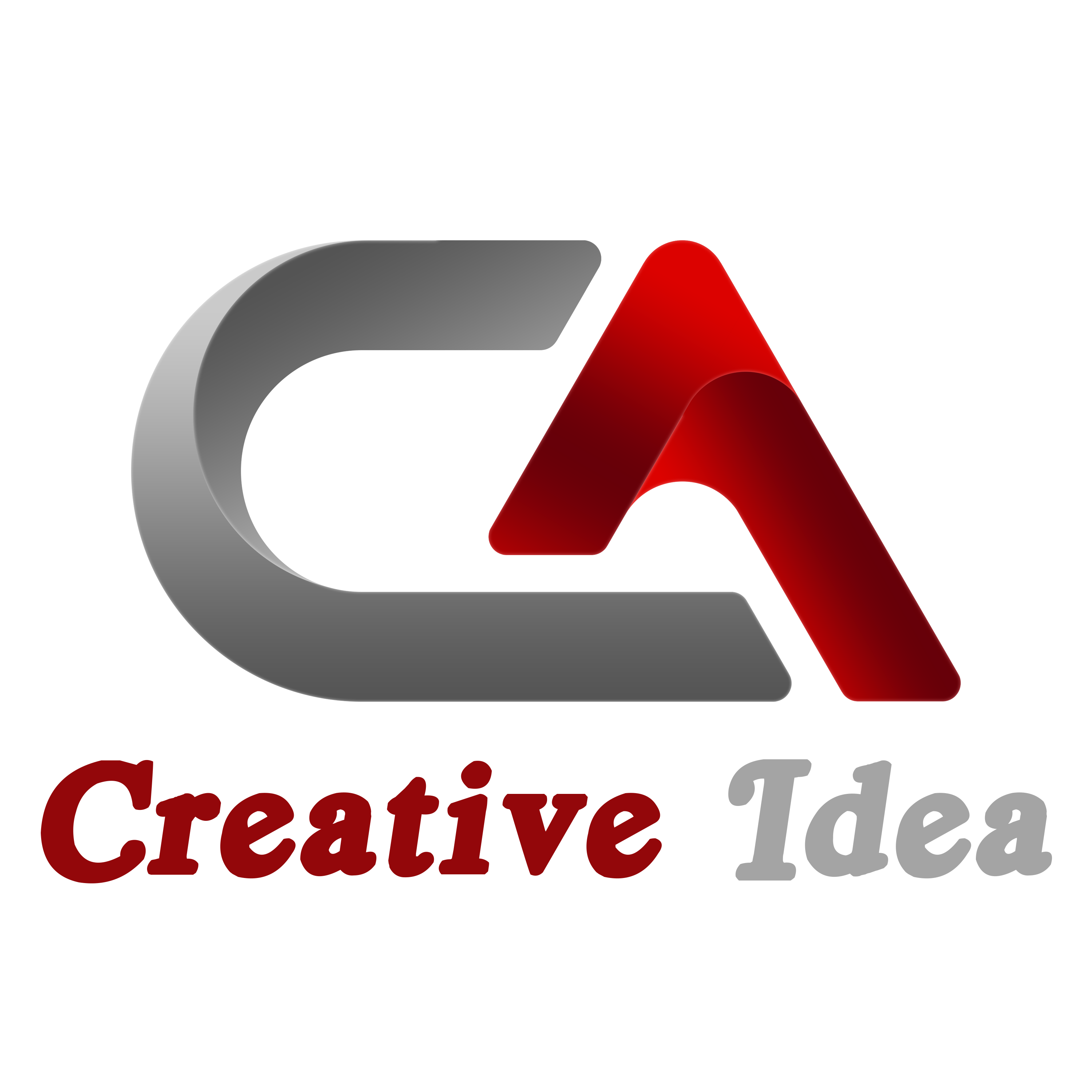 CA Letters - Creative Logo Design PNG TRANSPARENT