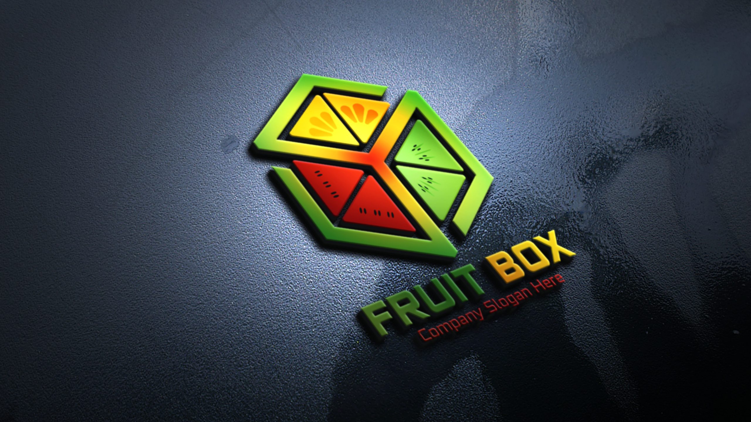 Download Fruit Box Logo Template