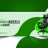 Free E-commerce Product Banner Design with Green Colors