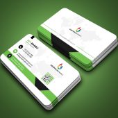 Green Creative Business Card Design