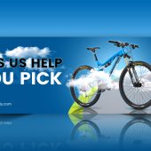 E-Commerce Bicycle Banner Design