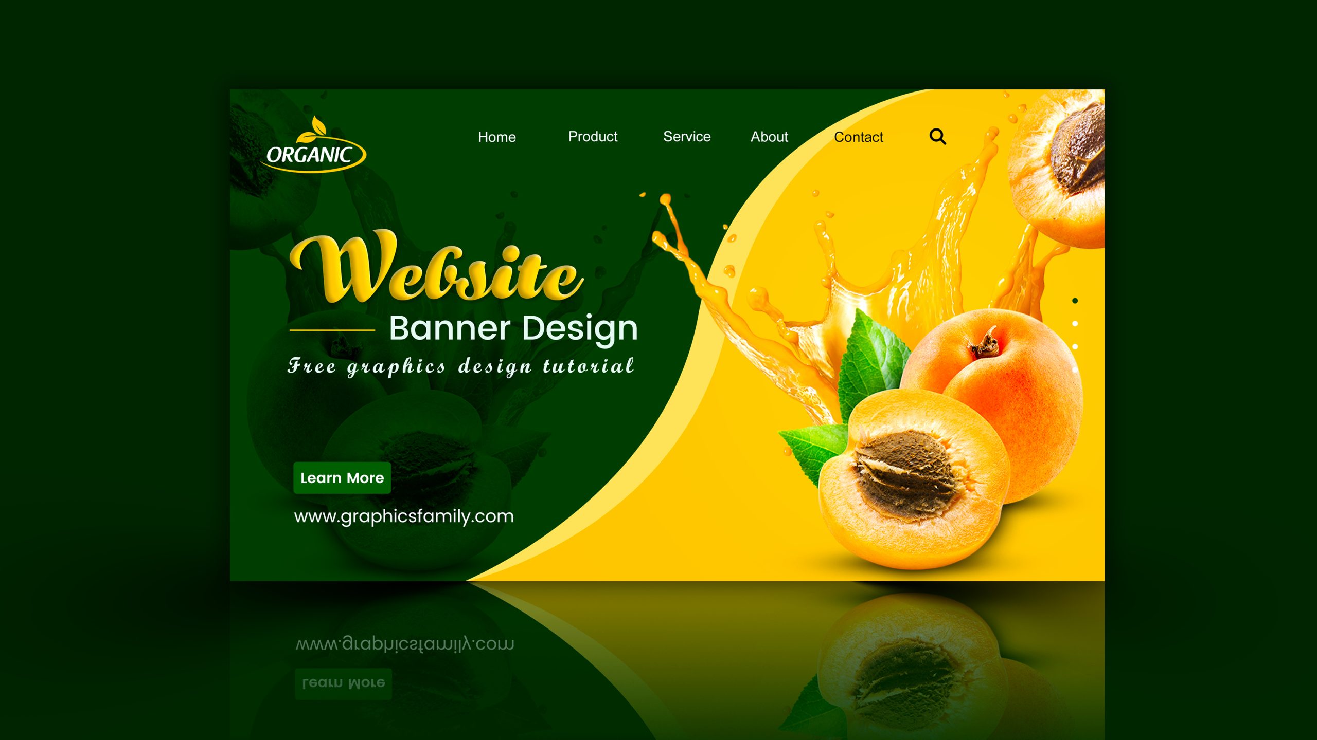 products banner design