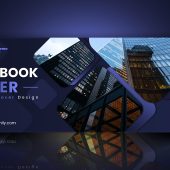 Real Estate Business Facebook Cover Design Template