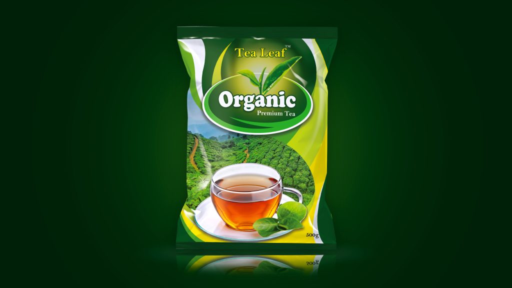Tea Packaging Design GraphicsFamily