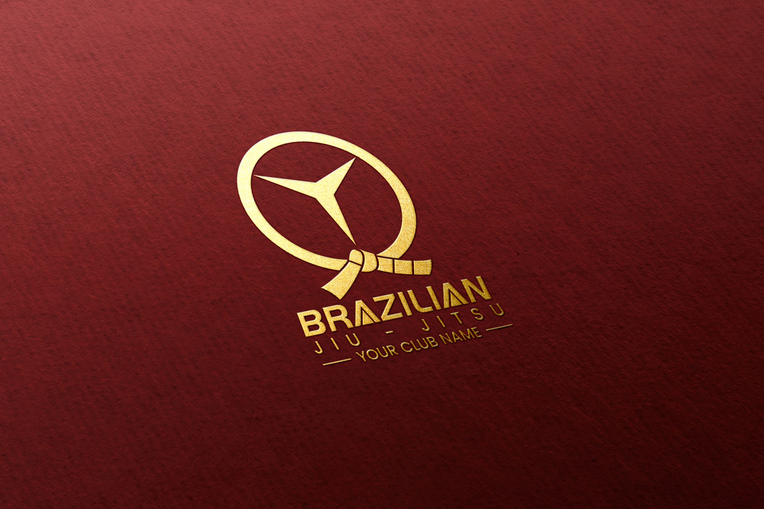 Brazilian Jiu-Jitsu Martial Arts Logo Design Png
