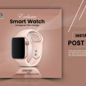 E-Commerce Watch Product Banner Design