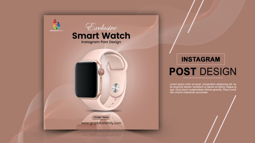 E-Commerce Watch Product Banner Design