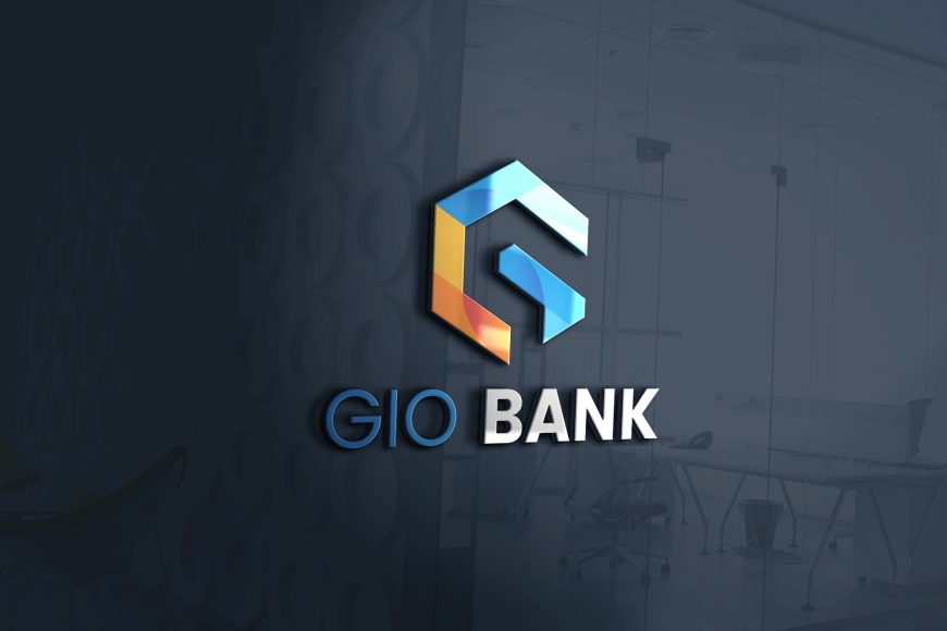 Free PSD Banking Startup Card Logo Design