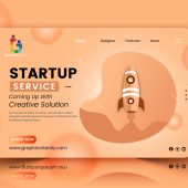 Modern Landing Page Design Template