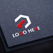 Realistic Logo Mockup On Fabric