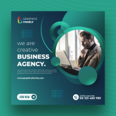 Business Agency Social Media Template