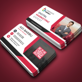 Digital Marketing Expert Editable Business Card Design