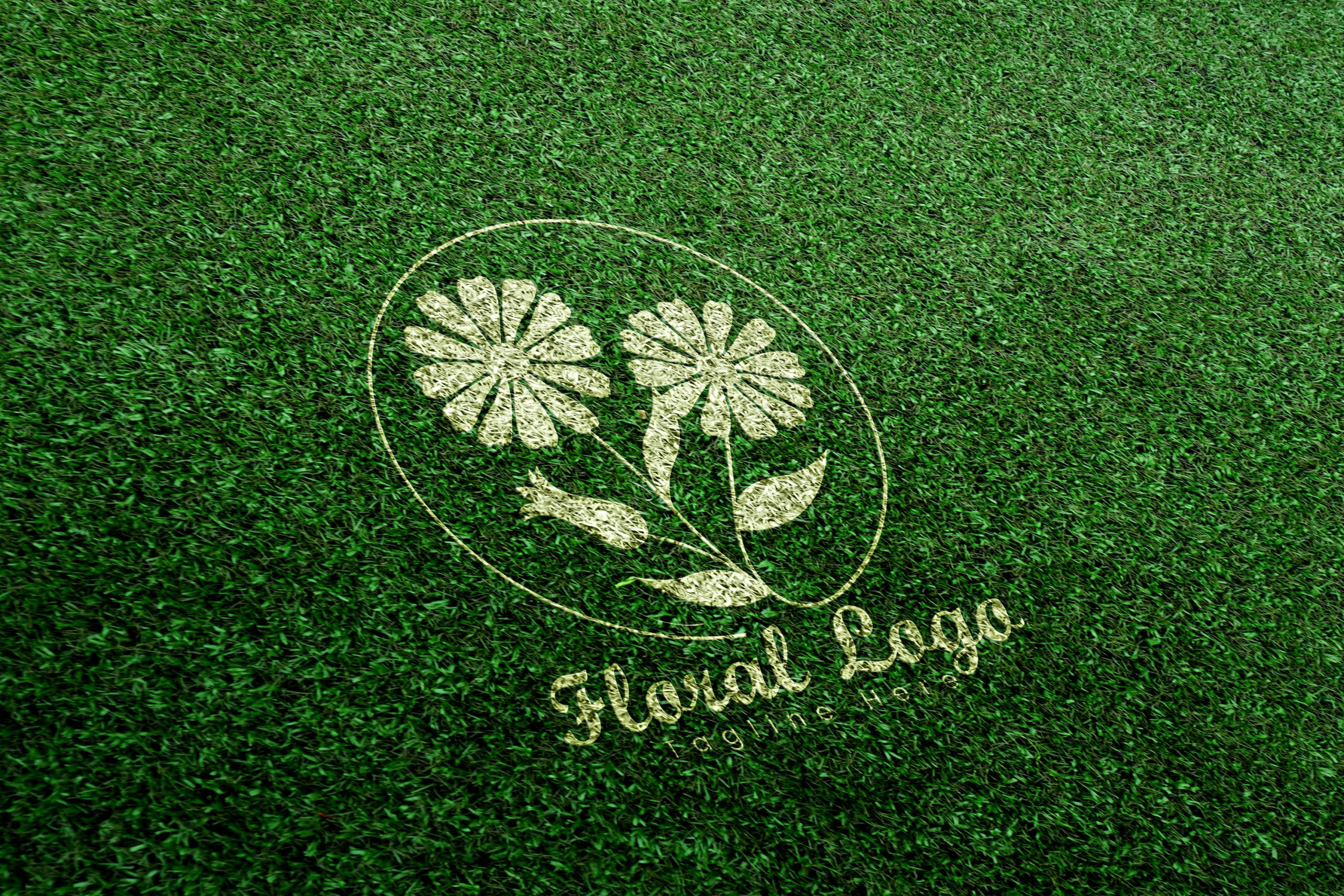 Free Template Floral Logo Concept Design