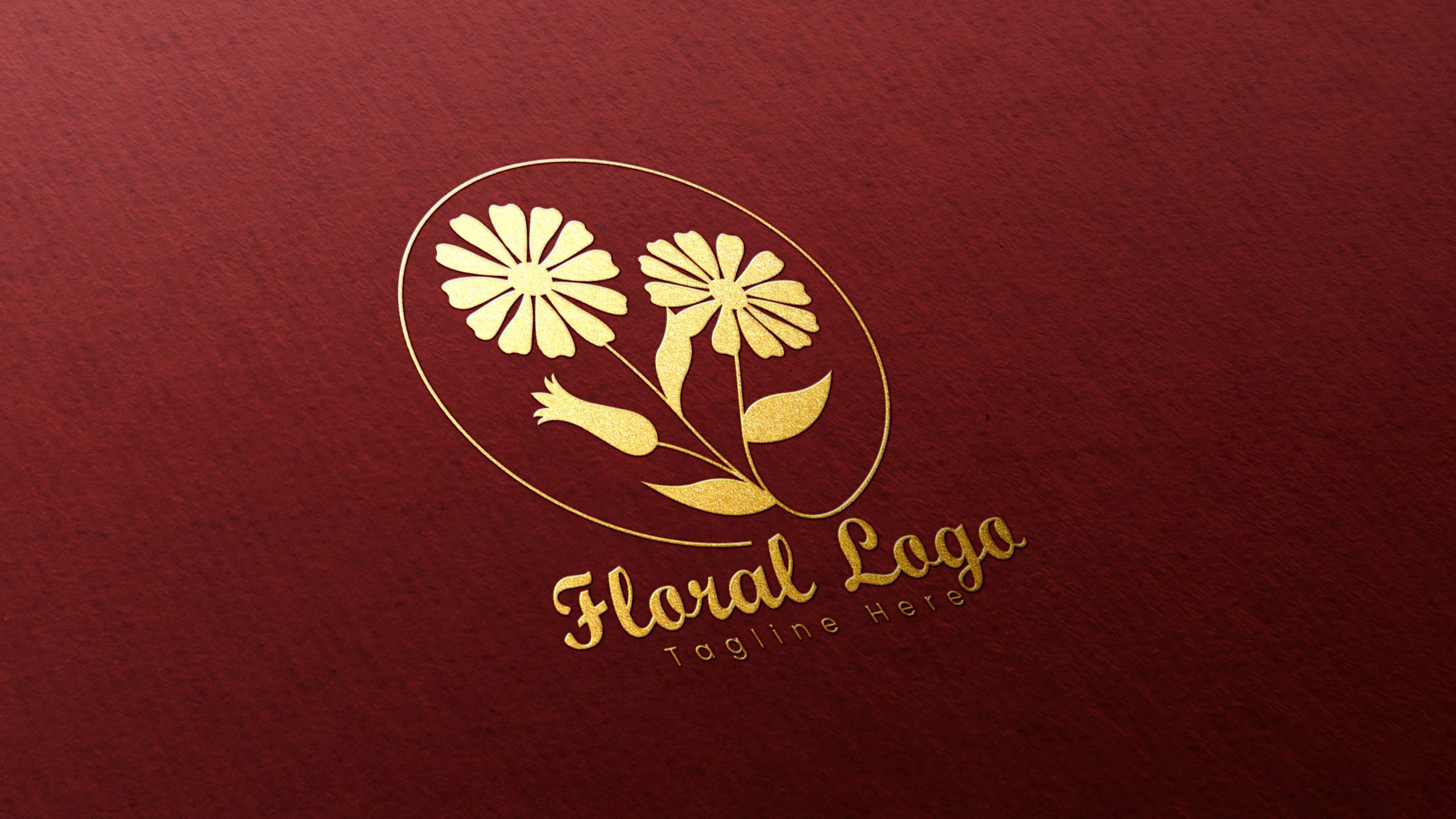 Floral Logo Concept Design Template