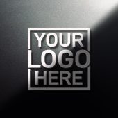 3D Dark Logo Mockup