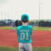 Baseball Player T-shirt Mockup