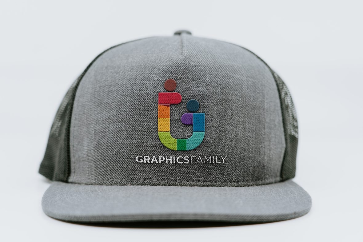 Cap Front View Mockup