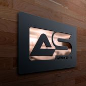 A&S Letters Logo Design