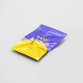 Free Sachet Design Mockup