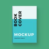 Front Cover Book Design Mockup