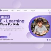 Landing Page Design E-Learning