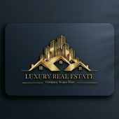 Luxury Real Estate Logo Design