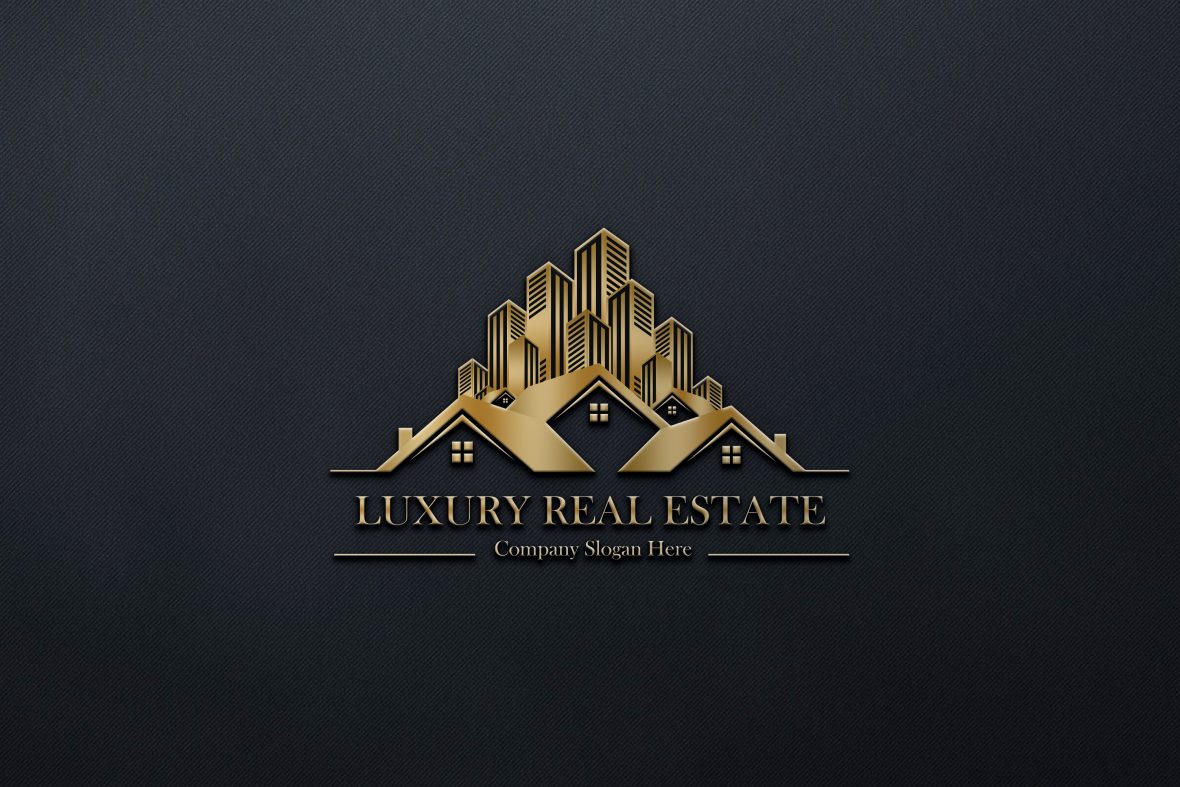 Luxury Real Estate Logo Design – GraphicsFamily