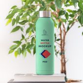 Modern Water Bottle Mockup