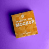 Real Box Mockup Free Mockup